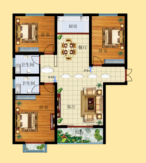 傳統(tǒng)雙控開關(guān)怎么改造成智能開關(guān)（支持米家